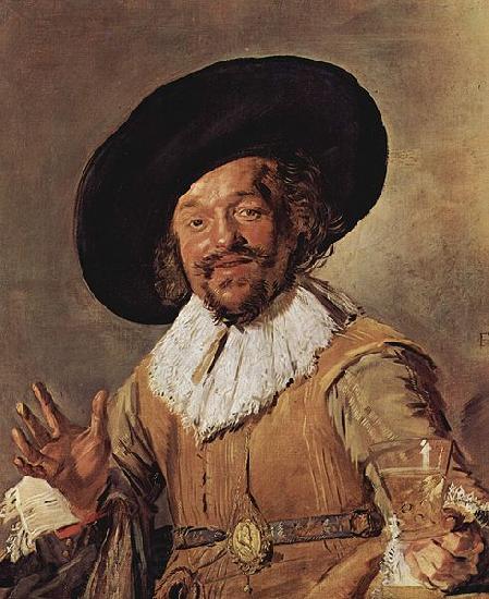 Frans Hals The merry drinker Norge oil painting art